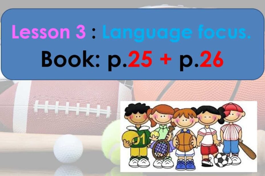 حل درس Language focus اللغة الإنجليزية الصف السادس Access - بوربوينت