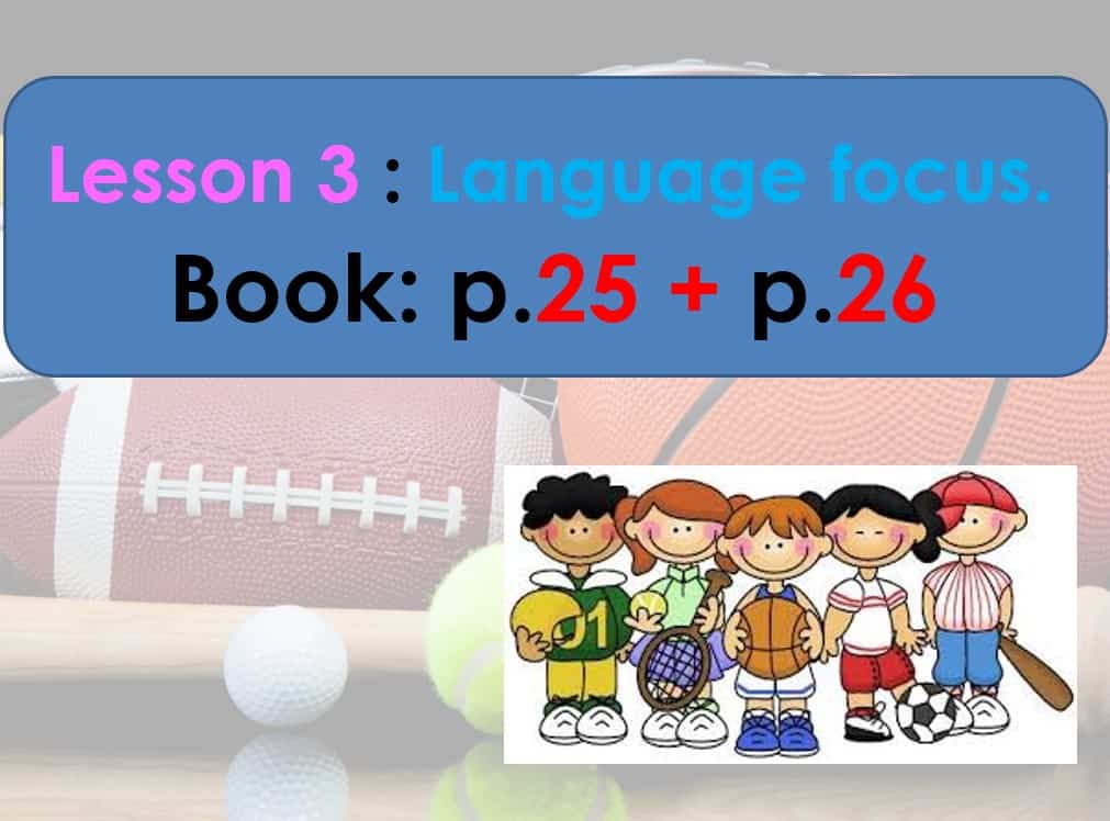 حل درس Language focus اللغة الإنجليزية الصف السادس Access - بوربوينت