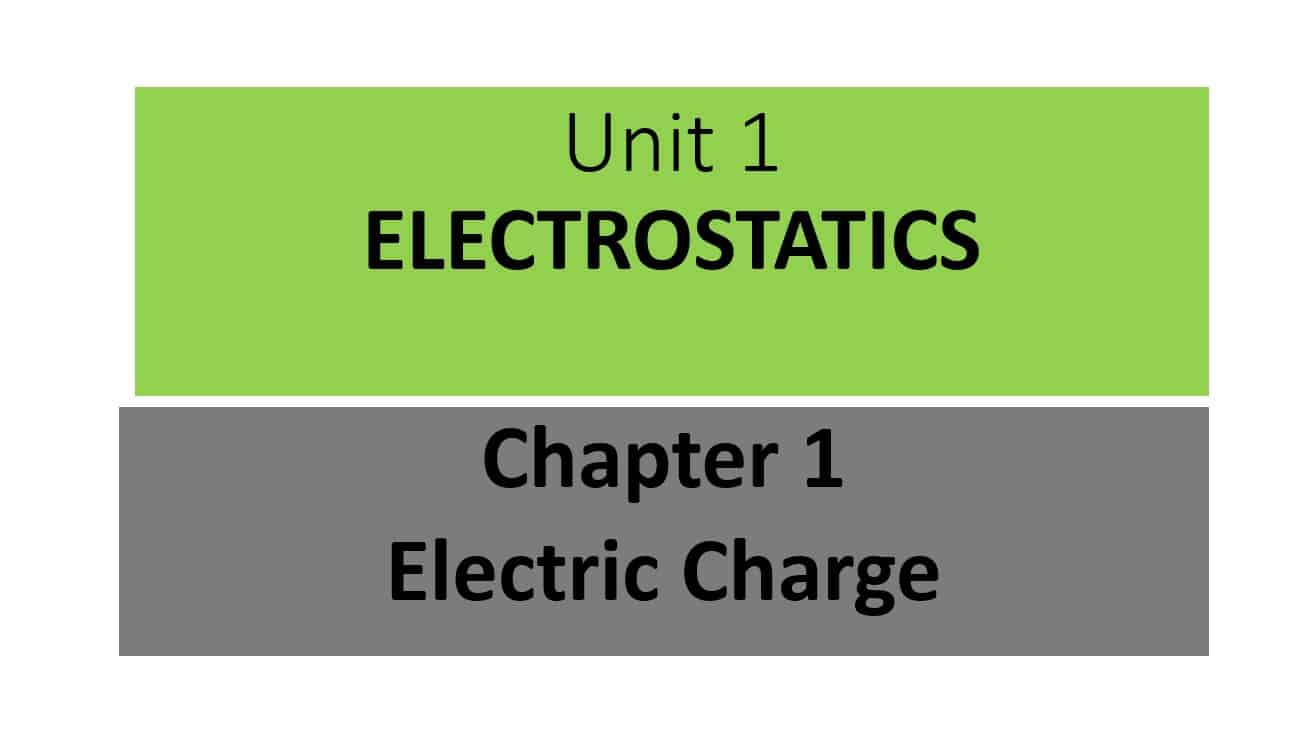 درس Electric Charge الفيزياء الصف العاشر - بوربوينت
