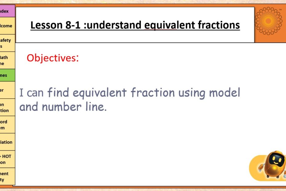 حل درس Represent Equivalent Fractions الرياضيات المتكاملة الصف الثالث - بوربوينت
