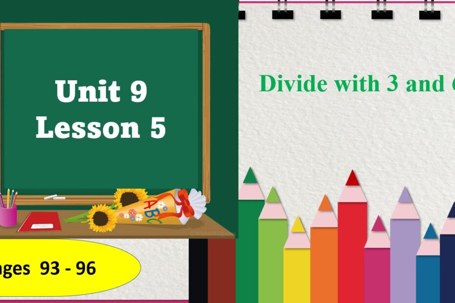 حل درس Divide with 3 and 6 الرياضيات المتكاملة الصف الثالث - بوربوينت