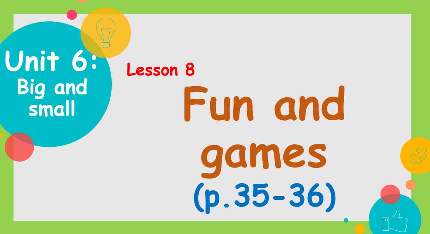 حل درس Fun and games اللغة الإنجليزية الصف الرابع Access - بوربوينت 