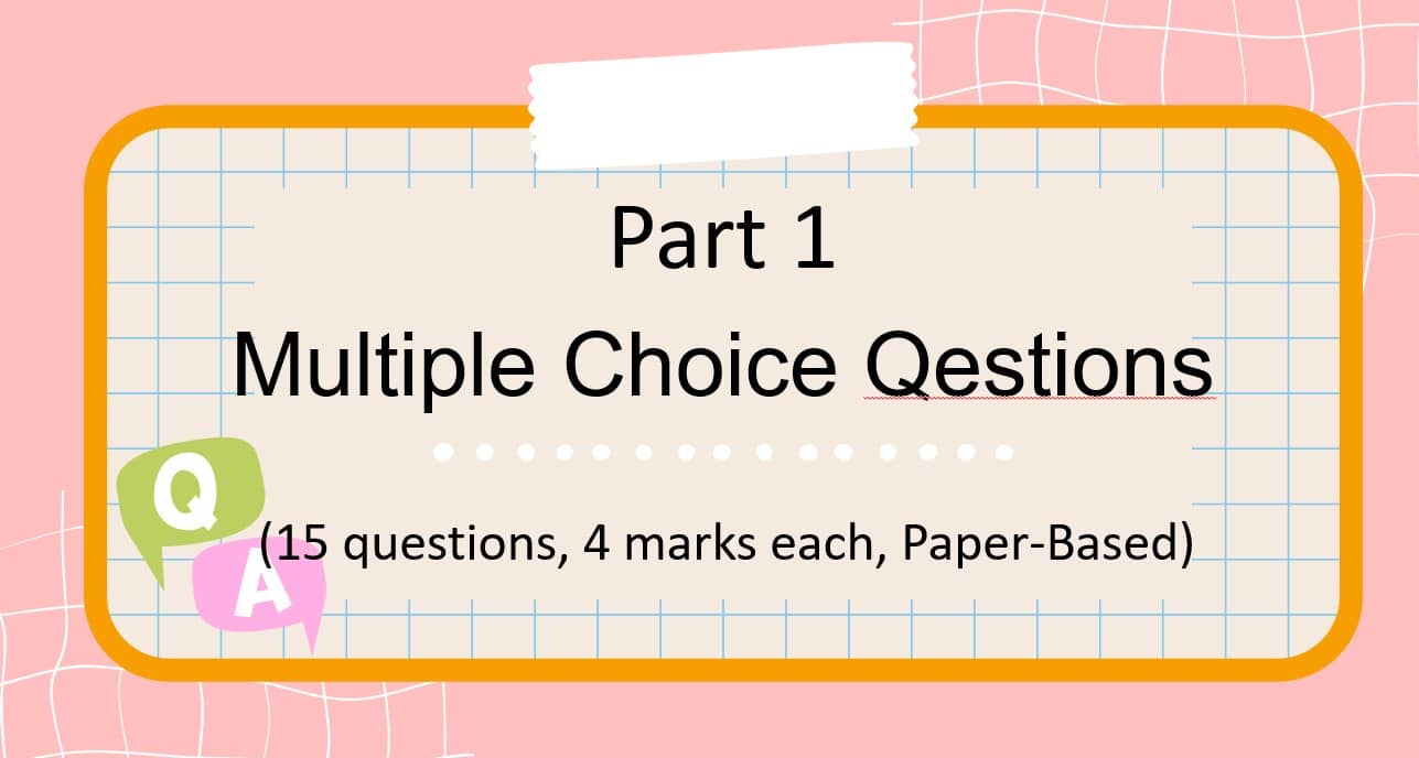 أسئلة هيكلة امتحان اختيار من متعدد الرياضيات المتكاملة الصف السابع ريفيل - بوربوينت 
