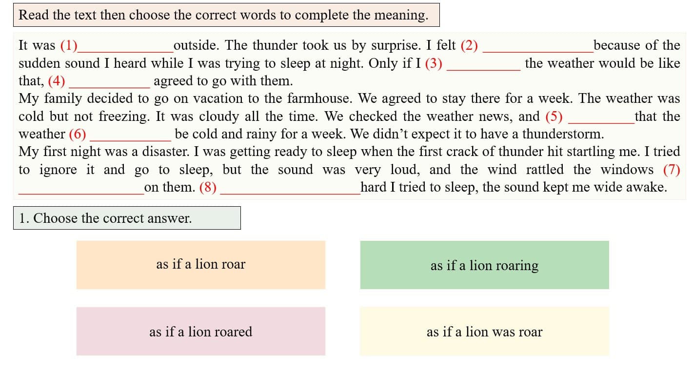 تدريبات Grammar اللغة الإنجليزية الصف الثاني عشر متقدم - بوربوينت 