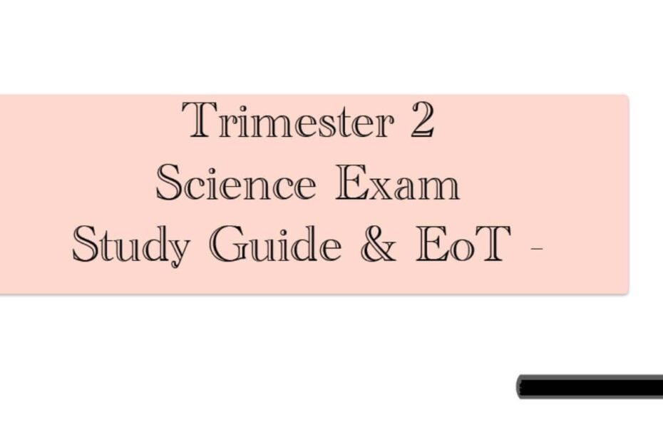 مذكرة Study Guide العلوم المتكاملة الصف السادس انسبير