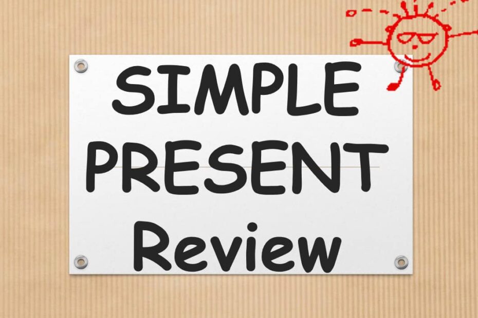 حل درس Lesson 4 SIMPLE PRESENT Review اللغة الإنجليزية الصف الرابع - بوربوينت