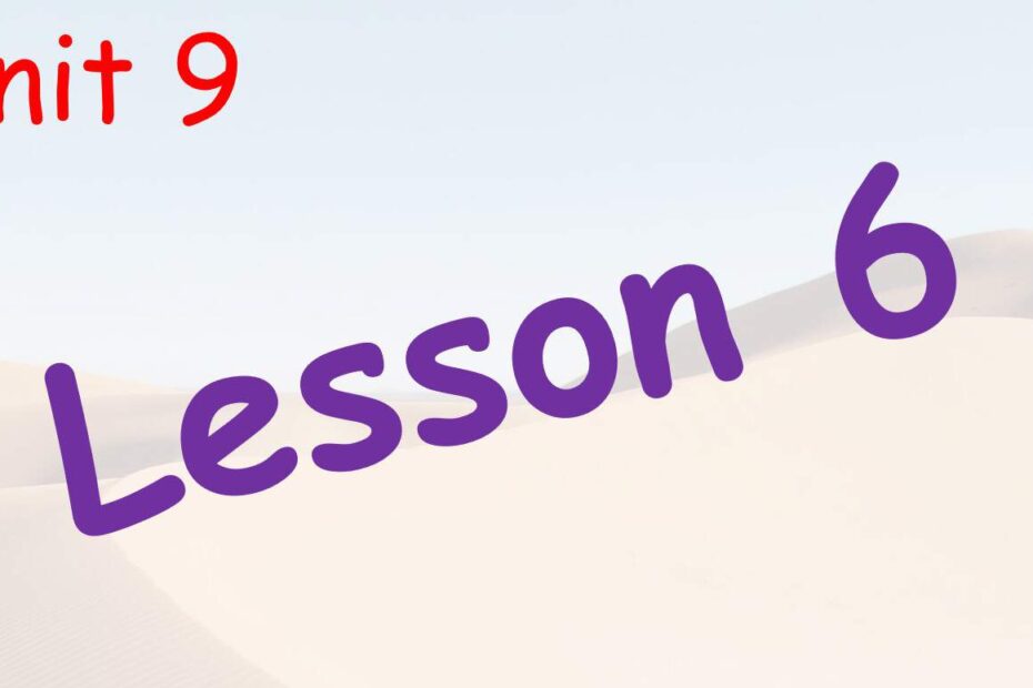 درس LESSON 6 Oceans اللغة الإنجليزية الصف السادس Access - بوربوينت