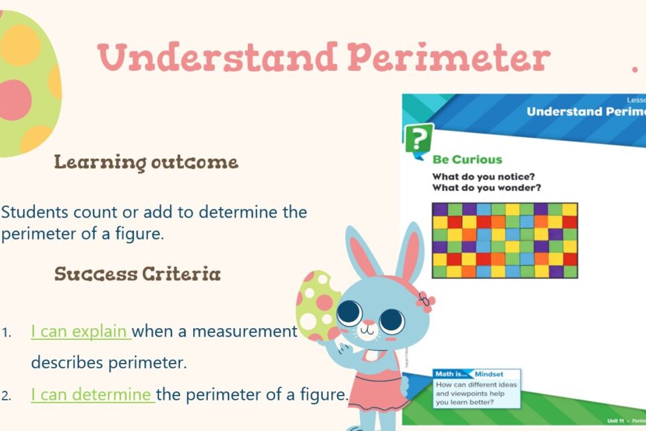 حل درس Understand Perimeter الرياضيات المتكاملة الصف الثالث - بوربوينت