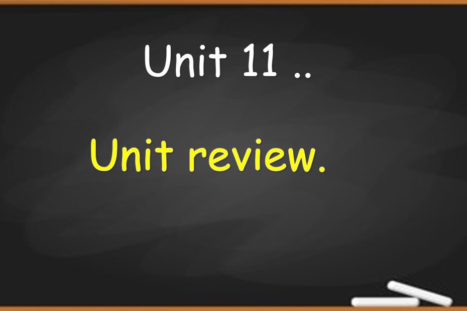 حل درس Unit review الرياضيات المتكاملة الصف الثالث - بوربوينت