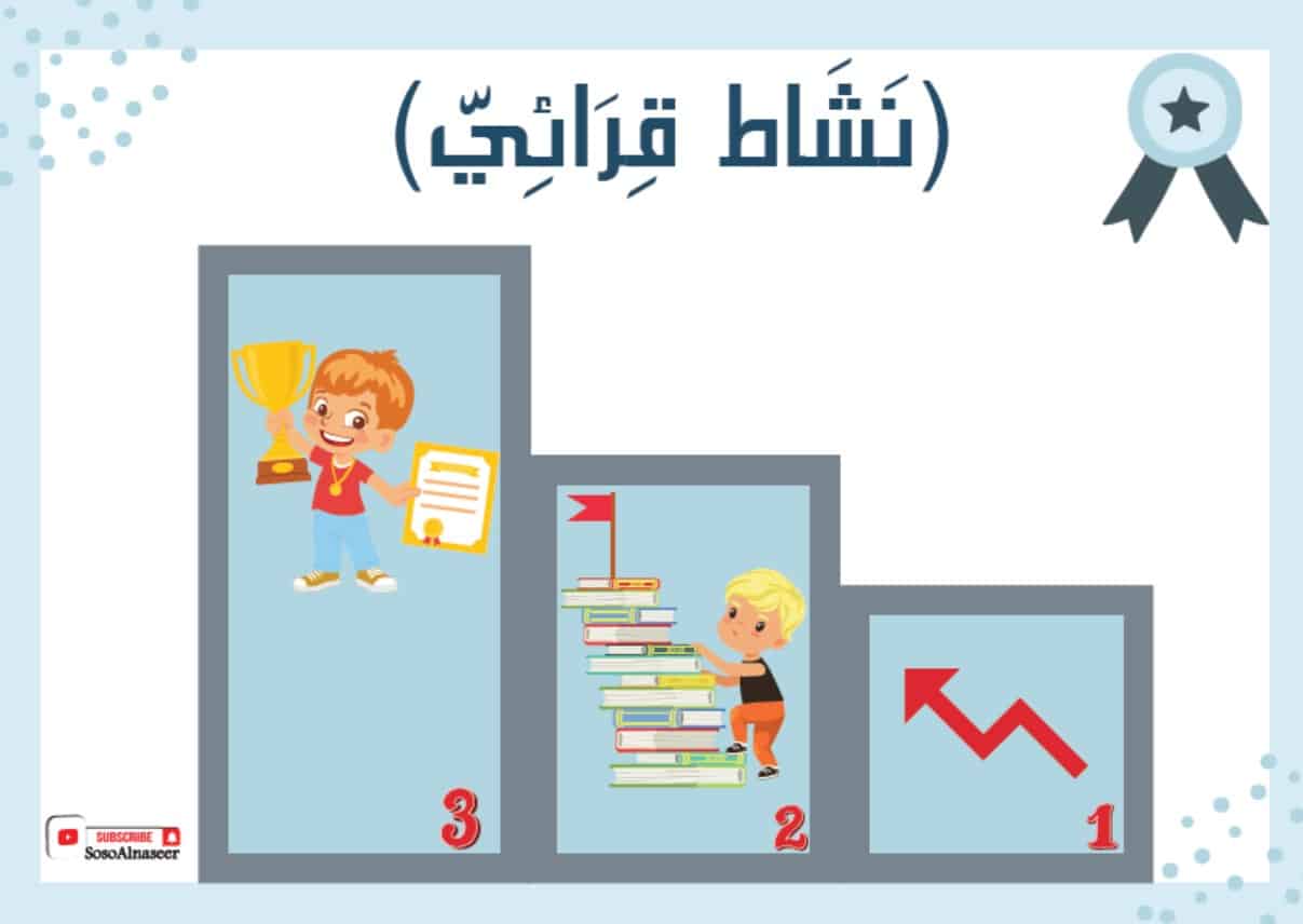 نشاط قرائي مع الظواهر اللغوية اللغة العربية الصف الأول