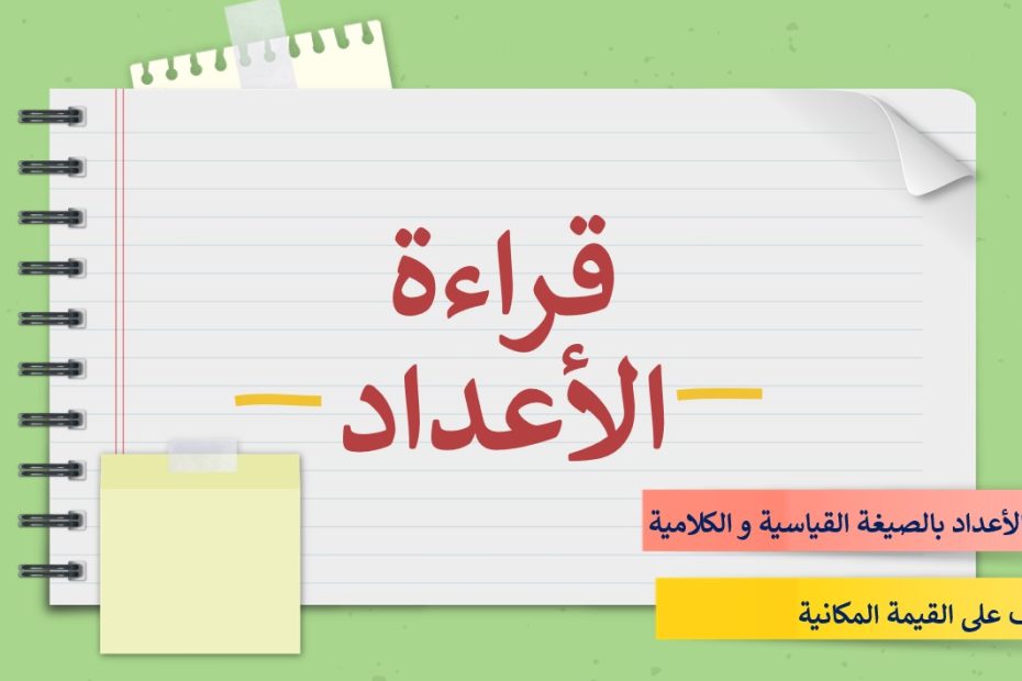 تهيئة درس القيمة المكانية الرياضيات المتكاملة الصف الثالث - بوربوينت