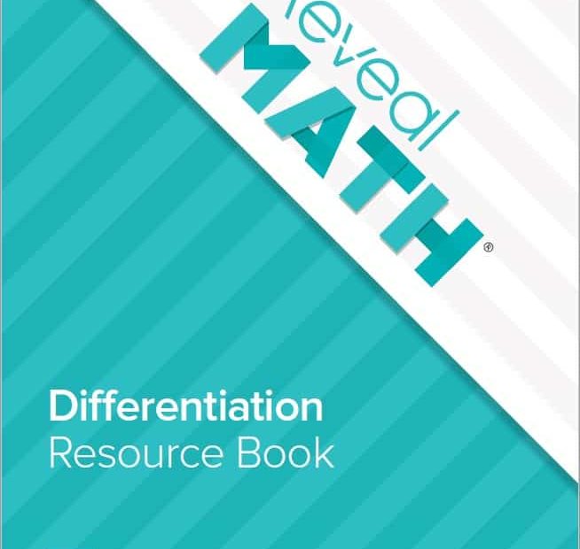 حل كتاب الطالب Differentiation Resource book الرياضيات المتكاملة الصف الثاني