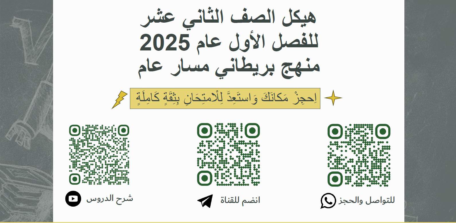 حل أسئلة هيكل امتحان الرياضيات المتكاملة الصف الثاني عشر عام