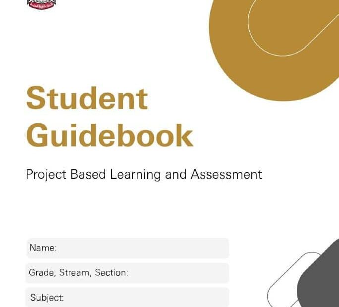 Student Guidebook Project Based Learning and Assessment باللغة العربية اللغة الإنجليزية الصف السابع