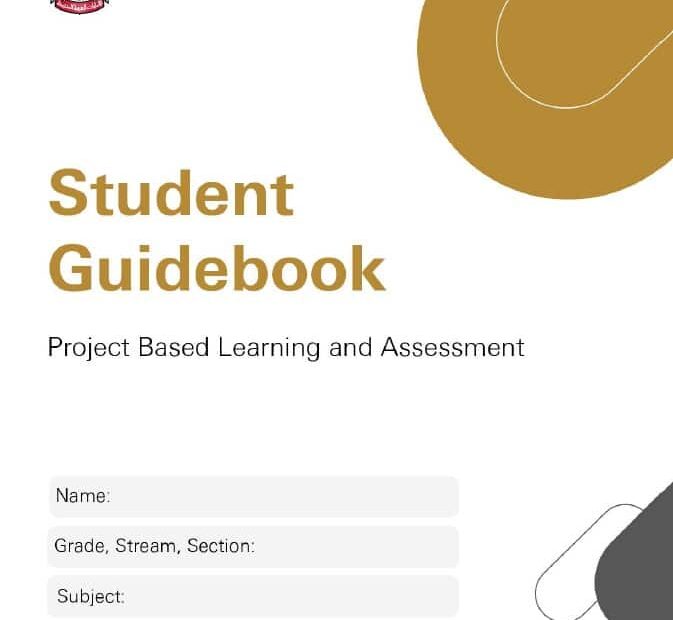 Student Guidebook Project Based Learning and Assessment الرياضيات المتكاملة الصف السادس