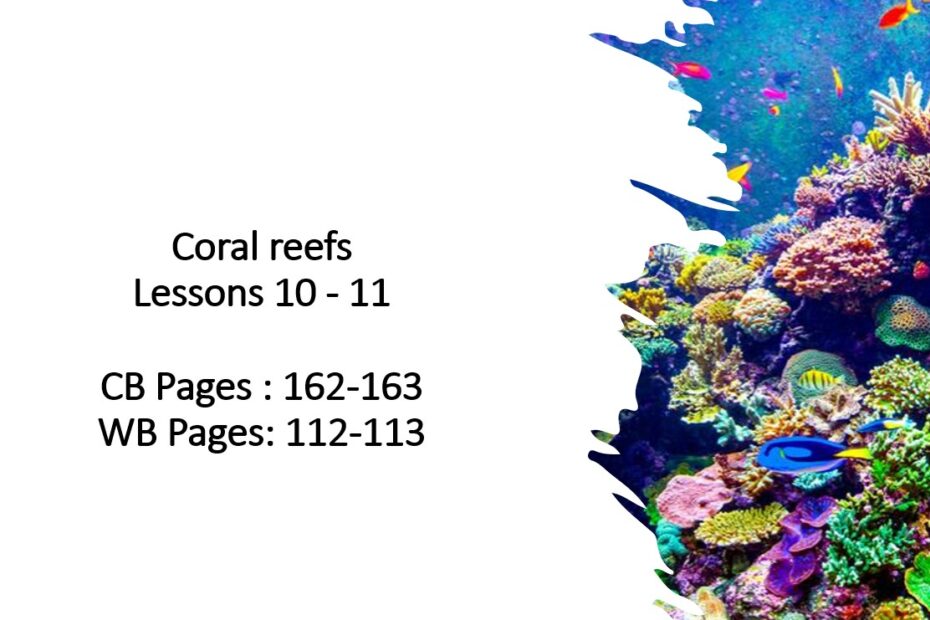 حل درس Coral reefs اللغة الإنجليزية الصف الثامن - بوربوينت