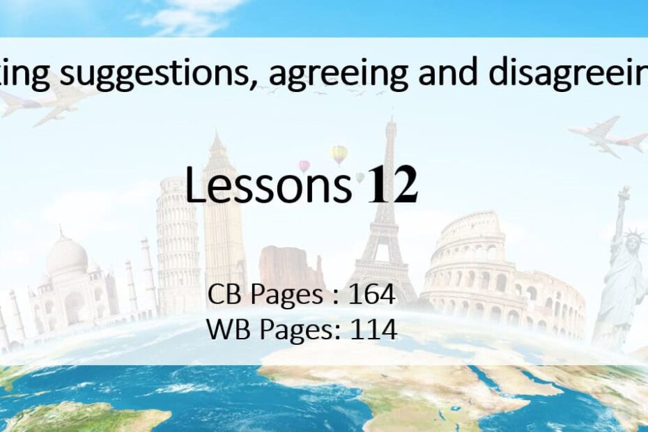 حل درس Making suggestions, agreeing and disagreeing اللغة الإنجليزية الصف الثامن - بوربوينت