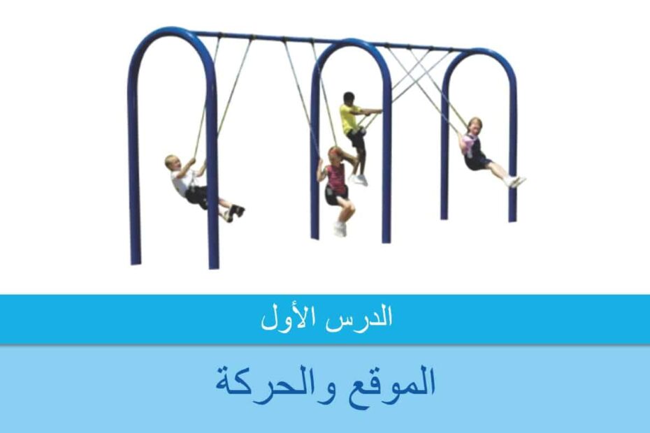 حل درس الموقع والحركة العلوم المتكاملة الصف الثاني - بوربوينت