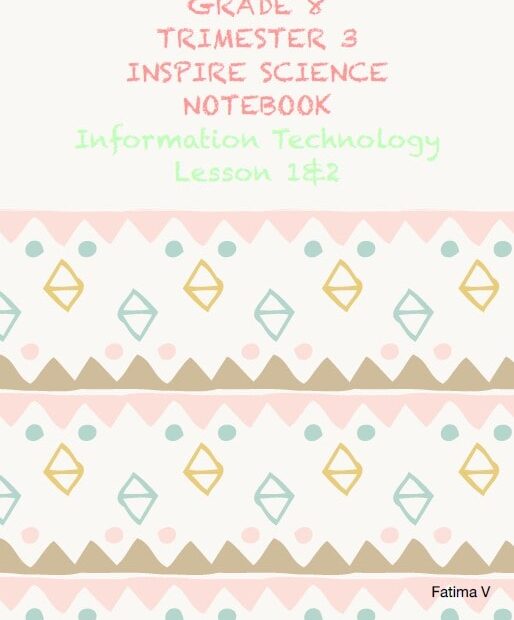 ملخص درس Modern Communication with Digital Signals &Communicating With Signals العلوم المتكاملة الصف الثامن