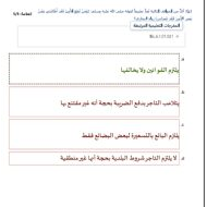 حل امتحان نهاية الفصل التربية الإسلامية الصف العاشر الفصل الدراسي الثالث 2023-2024