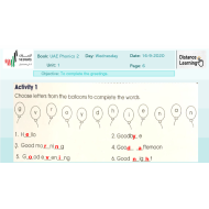 بوربوينت Unit 1 Page 6 للصف الثاني مادة اللغة الانجليزية