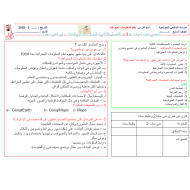 الدراسات الإجتماعية والتربية الوطنية ملخص (الفصل الثاني) للصف السابع