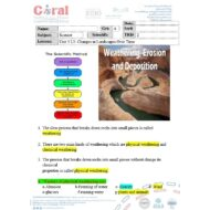 ملخص درس Changes in Landscapes Over Time العلوم المتكاملة الصف الرابع