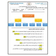 حل ورقة عمل ثورات حضارية الدراسات الإجتماعية والتربية الوطنية الصف السادس