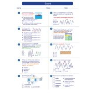 العلوم المتكاملة أوراق عمل (Sound) بالإنجليزي للصف السابع مع الإجابات
