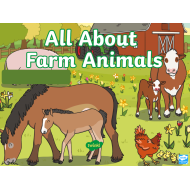 اللغة الإنجليزية بوربوينت (all about farm) للصف الثاني