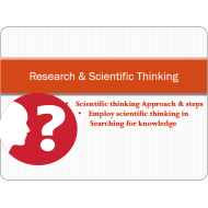 التربية الإسلامية بوربوينت (Research & Scientific Thinking) لغير الناطقين باللغة العربية للصف الرابع