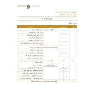 التوزيع الزمني للخطة الفصلية 2020 -2021 للصف الاول الى الثاني عشر مادة التربية الاسلامية