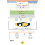 مراجعة عامة التربية الإسلامية الصف السادس