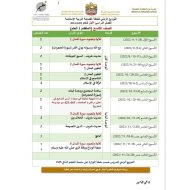 خطة التوزيع الزمني التربية الإسلامية الصف التاسع الفصل الدراسي الأول 2023-2024