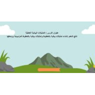 حل درس التمثيلات البيانية الخطية الرياضيات المتكاملة الصف الرابع - بوربوينت