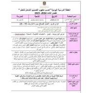 الخطة الدرسية اليومية العمل الصالح سورة الذاريات التربية الإسلامية الصف الثالث - بوربوينت