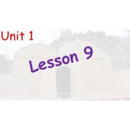 حل درس Lesson 9 اللغة الإنجليزية الصف الخامس - بوربوينت