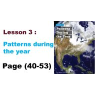 حل درس Patterns during the year العلوم المتكاملة الصف الأول - بوربوينت