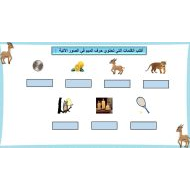 أوراق عمل حرف الميم اللغة العربية الصف الأول - بوربوينت