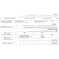 الدراسات الإجتماعية والتربية الوطنية مذكرة (مراجعة) للصف الثاني عشر