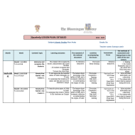 التربية الإسلامية الخطة الفصلية (Quarterly LESSON PLAN) لغير الناطقين باللغة العربية للصف السادس