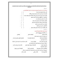 أوراق عمل سورة الماعون ومثل المؤمنين وآداب المنزل التربية الإسلامية الصف الثالث