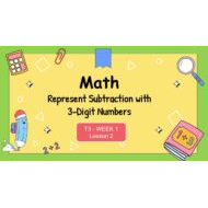 حل درس Represent Subtraction with 3-Digit Numbers الرياضيات المتكاملة الصف الثاني - بوربوينت