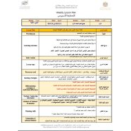 الخطة الدرسية اليومية عنبر يطير إلى القلعة البعيدة اللغة العربية الصف الأول