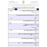 الامتحان القصير الأول التربية الإسلامية الصف الأول والثامن