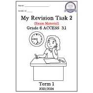 ورقة عمل Revision Task 2 اللغة الإنجليزية الصف السادس Access