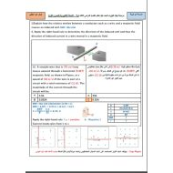 مراجعة عامة لهيكل الفيزياء الصف العاشر متقدم