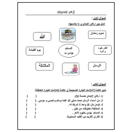 التربية الإسلامية ورقة عمل درس أركان الإيمان للصف الأول