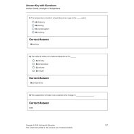 حل أوراق عمل Changes in Temperature العلوم المتكاملة الصف السادس