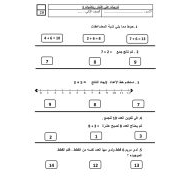 تدريبات على اختبار الرياضيات المتكاملة الصف الثاني